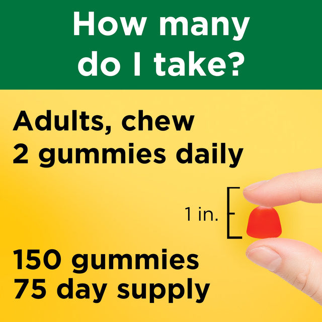 Vitamin D Extra Strength 5000 IU (125 mcg) Gummies