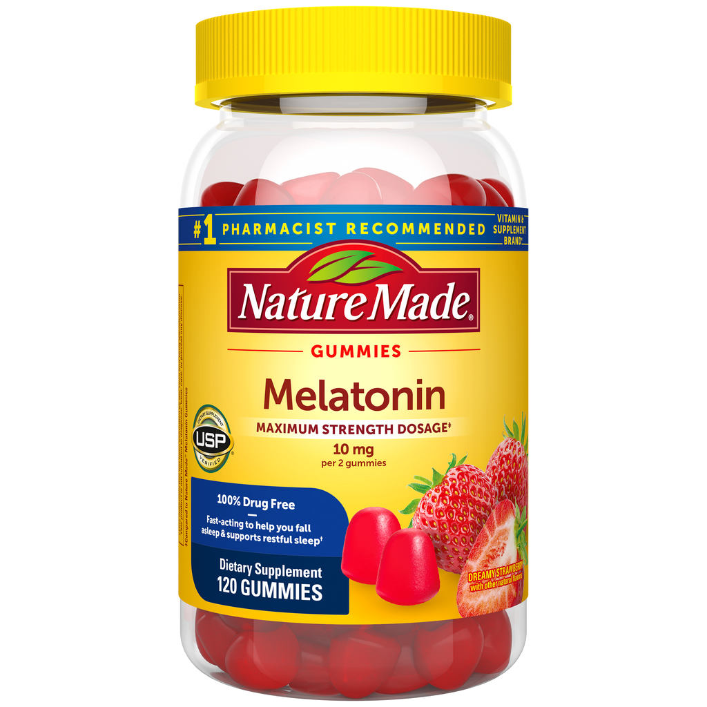 10 Mg Melatonin Gummies Maximum Strength Dosage‡