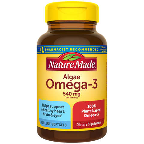 Algae Omega-3 540 mg Softgels