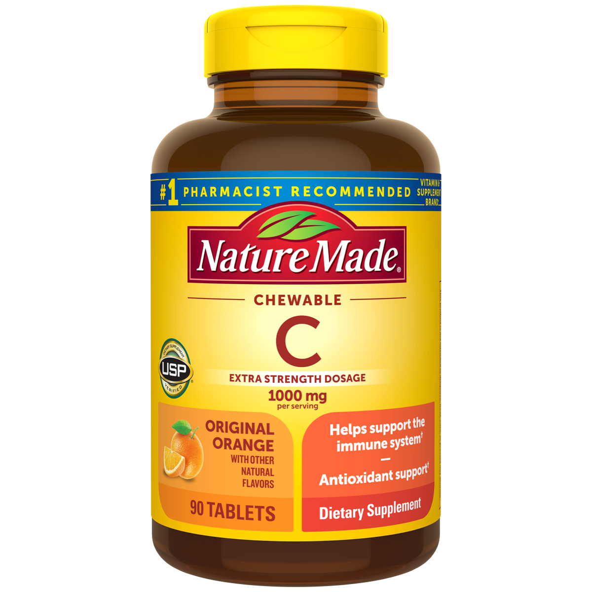 Vitamin C Extra Strength Dosage 1000 mg Chewables