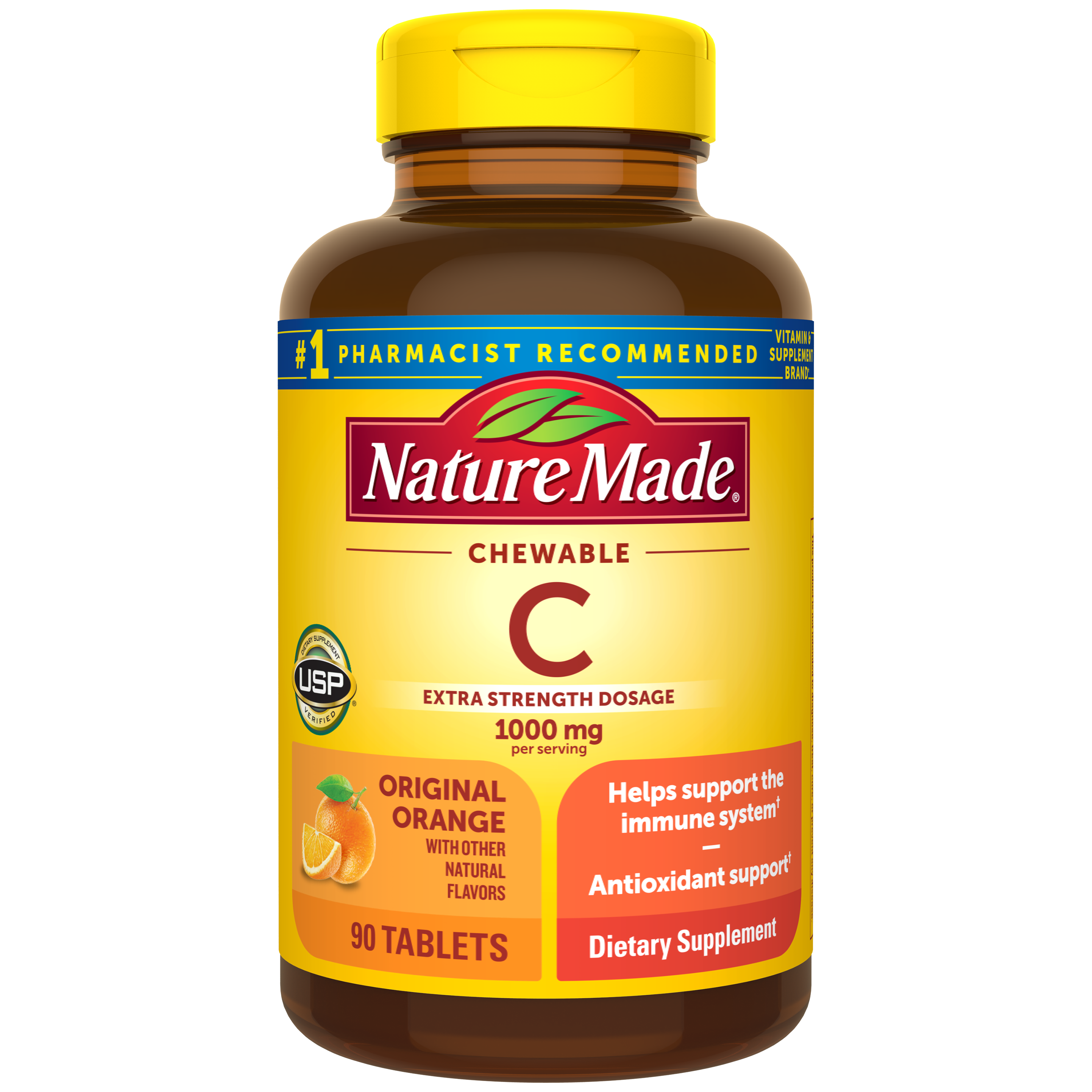 Vitamin C Extra Strength Dosage 1000 mg Chewables