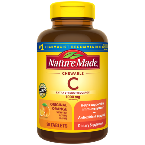 Vitamin C Extra Strength Dosage 1000 mg Chewables