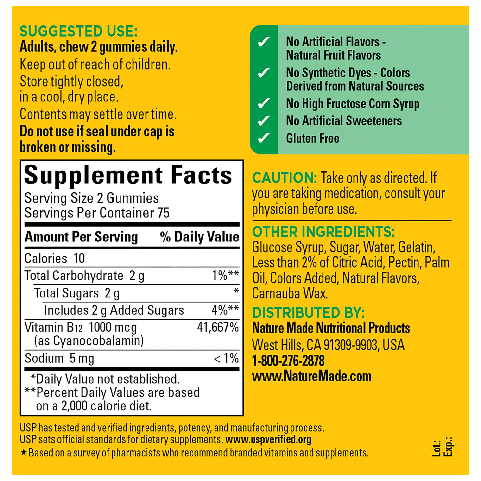 Energy B12 1000 mcg Gummies