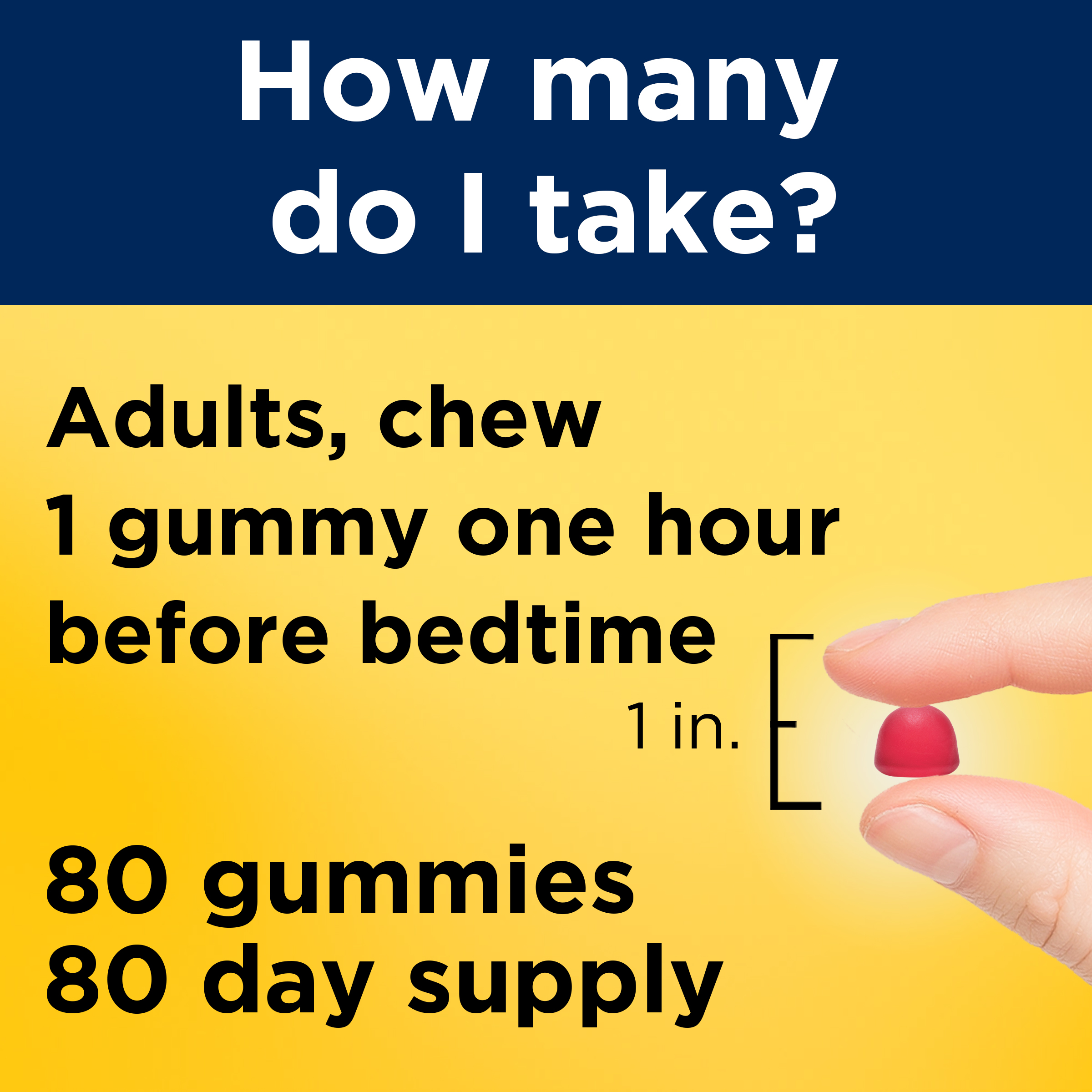 Melatonin 2.5 mg Gummies