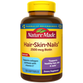 Hair-Skin-Nails‡ 2500 mcg Biotin Softgels