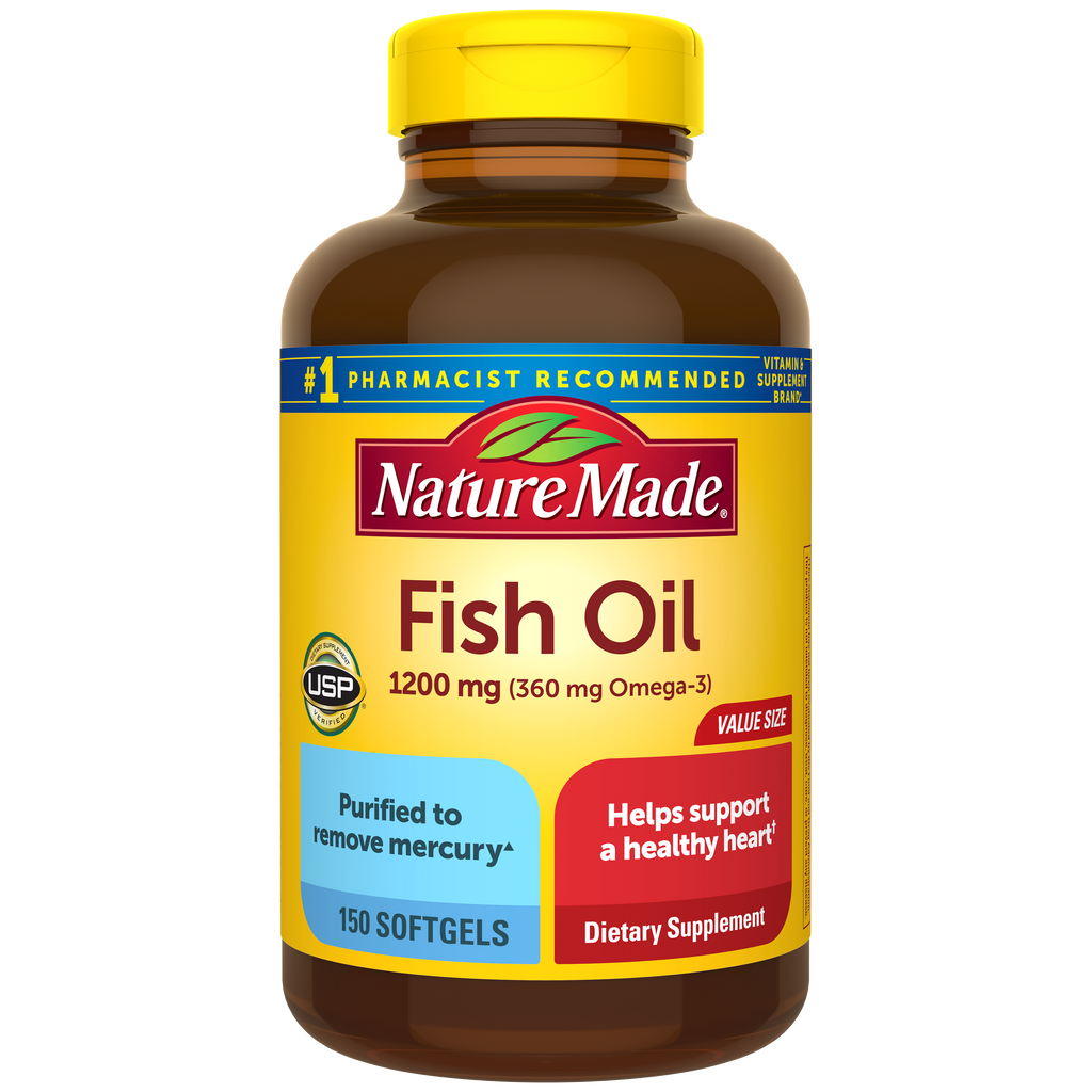 Fish Oil 1200 mg Softgels