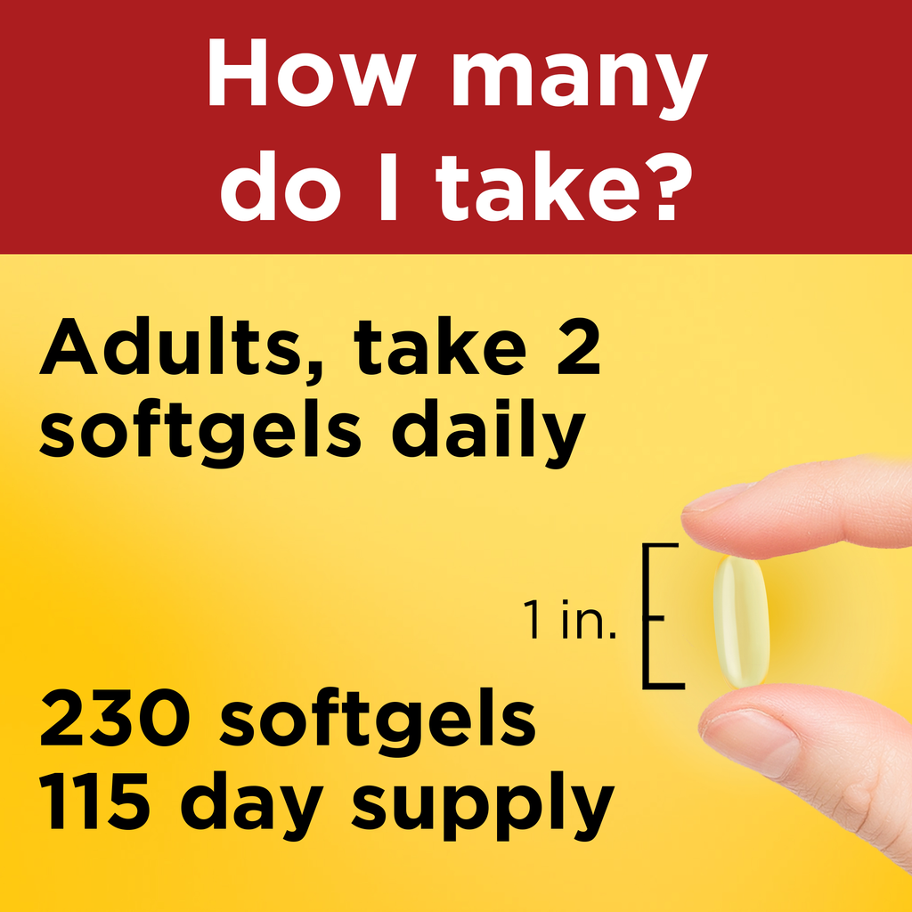 Fish Oil 1200 mg Softgels