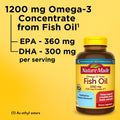 Omega-3†† From Fish Oil 1200 mg Softgels