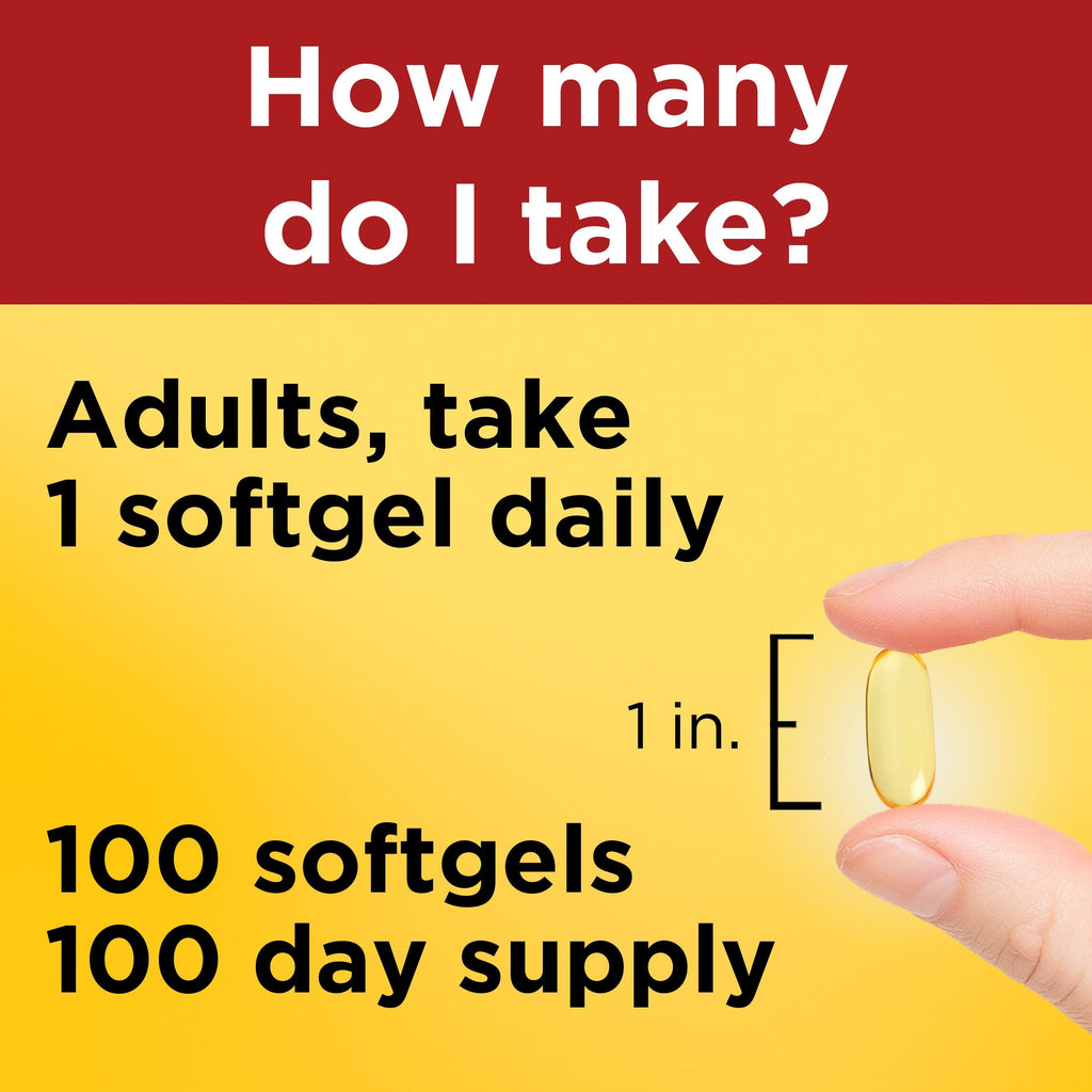 Omega-3†† From Fish Oil 1200 mg Softgels