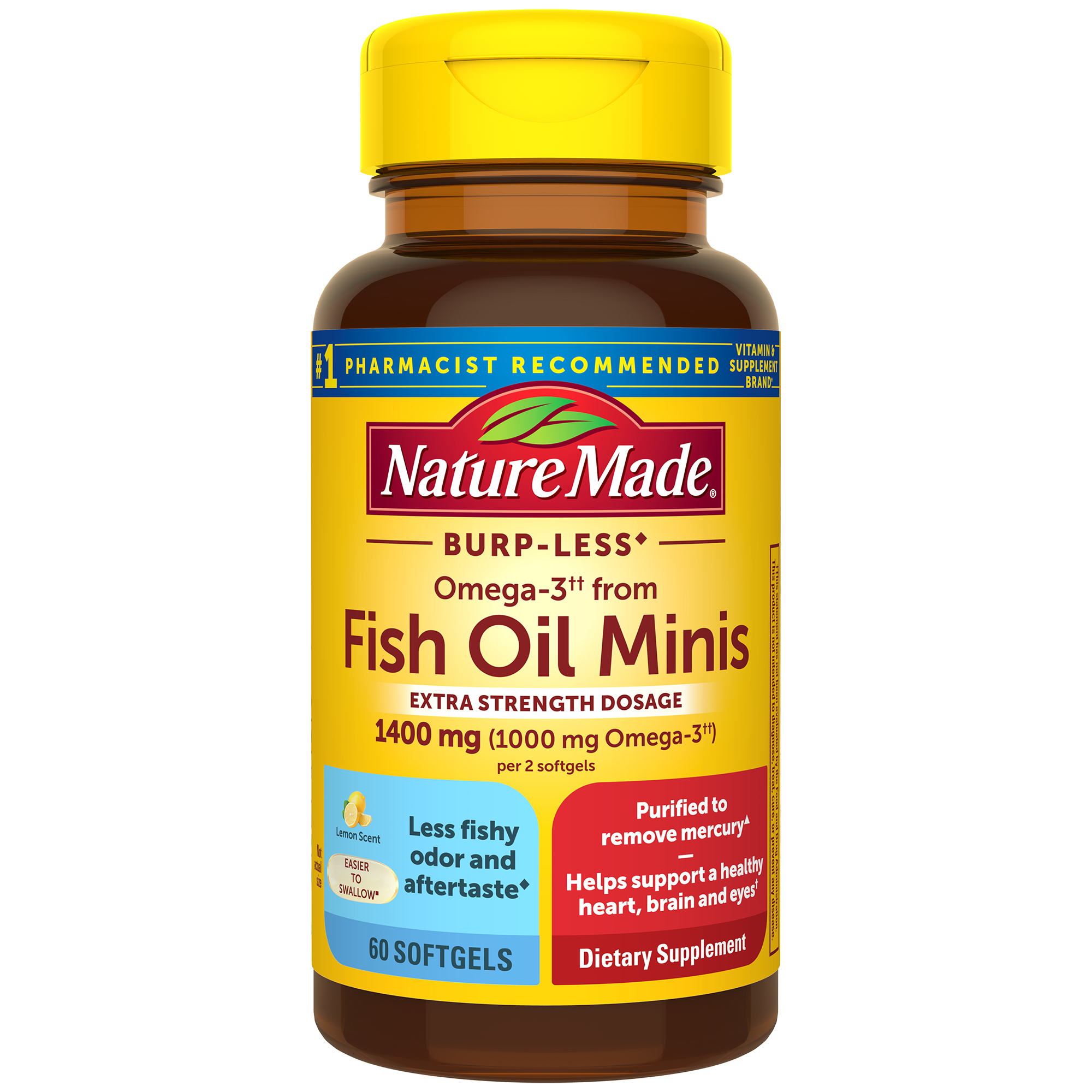 Extra Strength Omega-3†† From Fish Oil Minis
