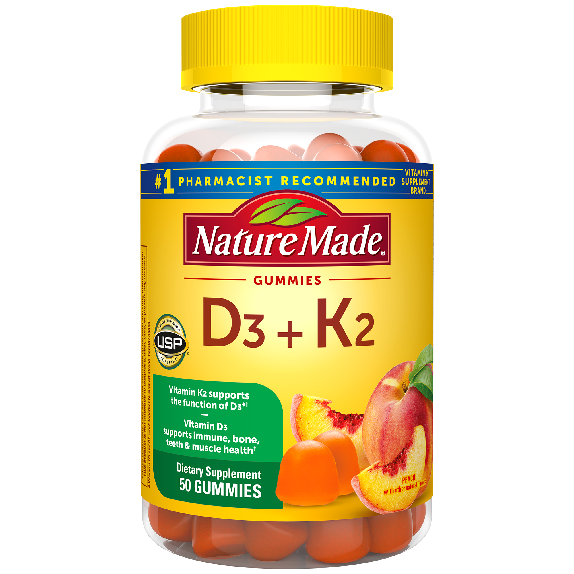 Vitamin D3 + K2 Gummies