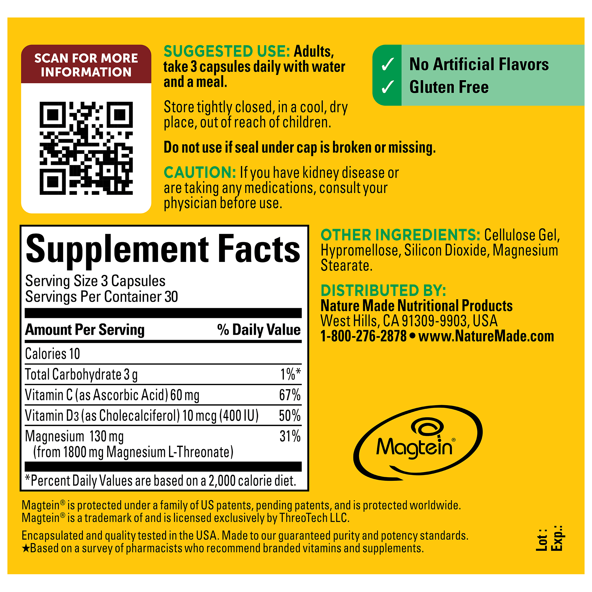 Magtein® Magnesium L-Threonate