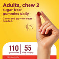 Zero Sugar Vitamin D3 Gummies