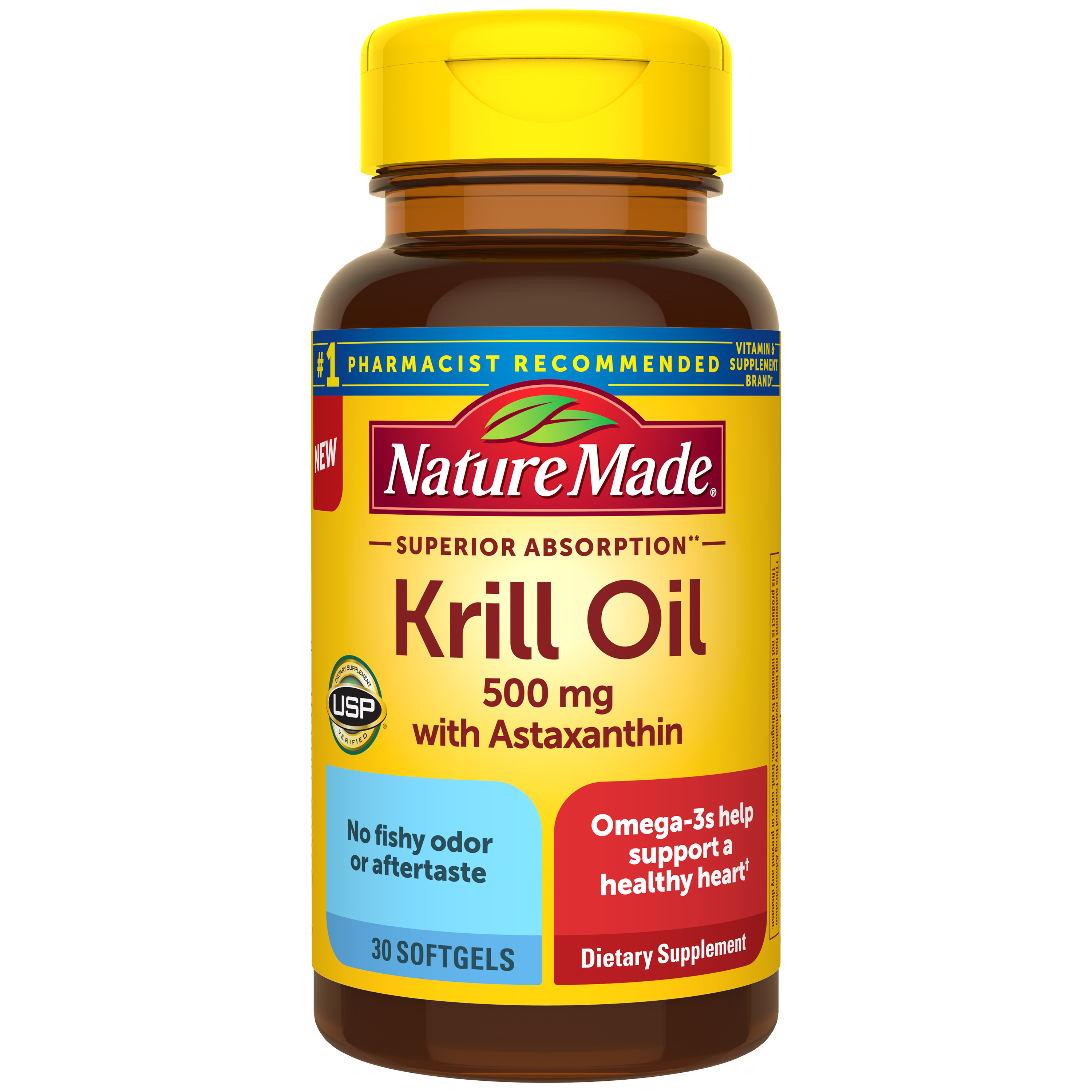 Superior Absorption** Krill Oil 500 Mg Softgels