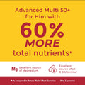 Advanced Multivitamin 50+ For Him Gummies