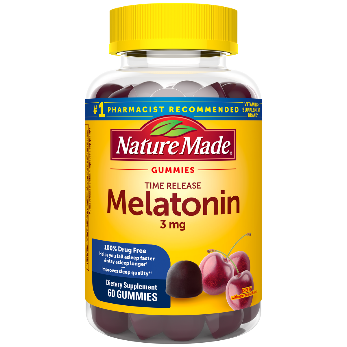 Melatonin Time Release 3 mg Gummies
