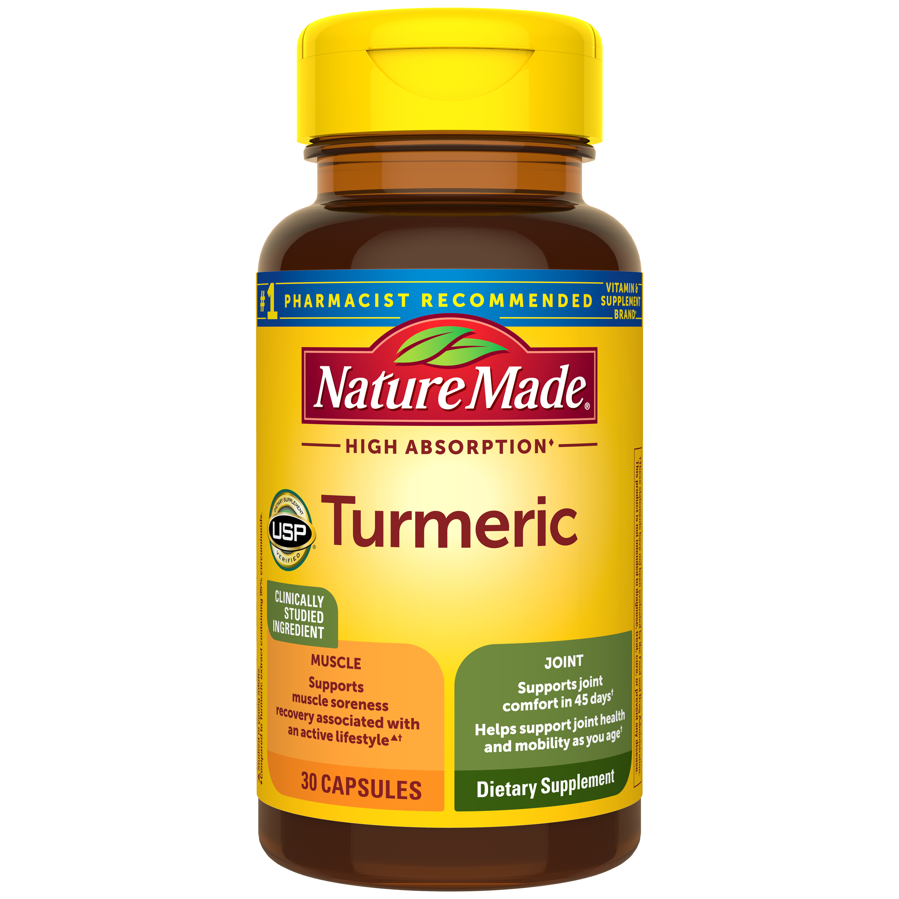 Turmeric Curcumin High Absorption 250 mg Capsules