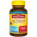 Omega-3†† from Fish & Algae Oil 1200 mg Softgels