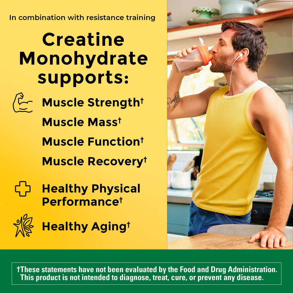 Micronized Creatine Monohydrate 5 g Drink Mix Powder