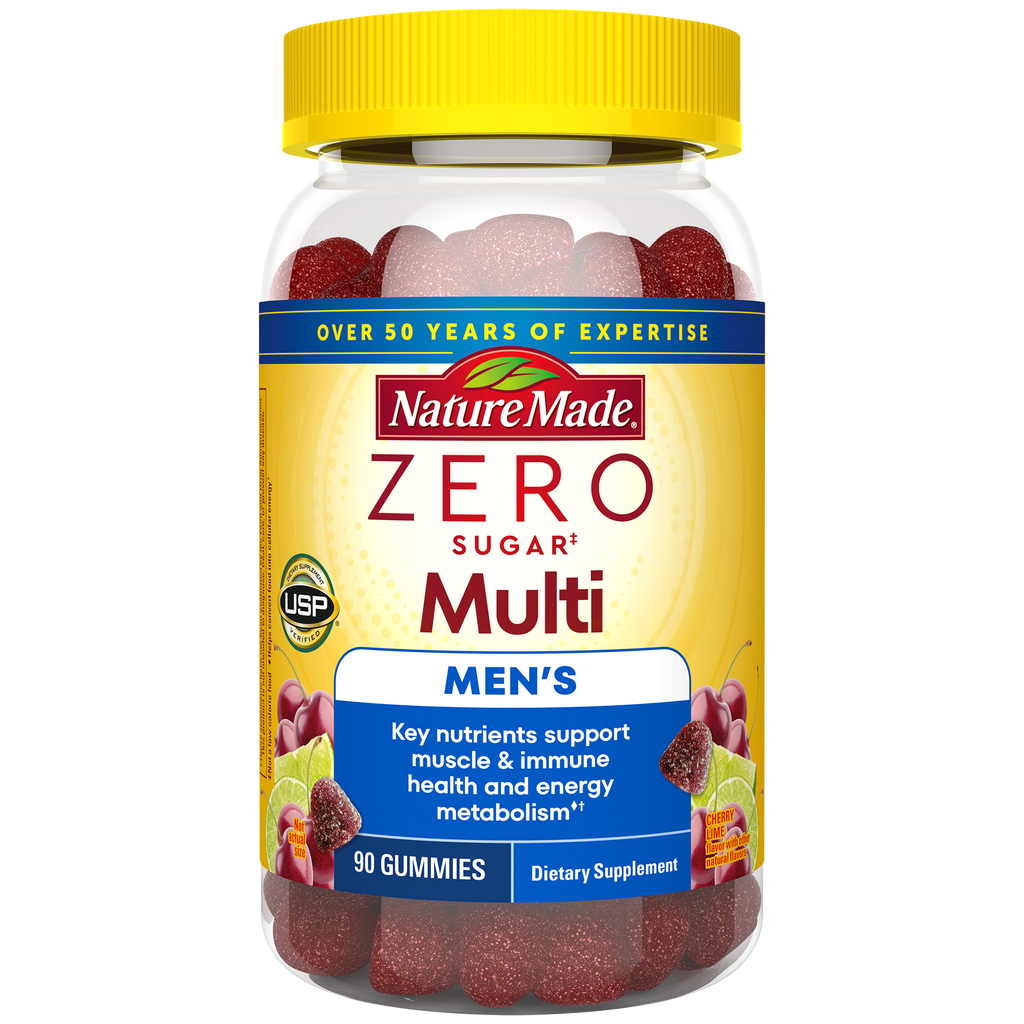 Zero Sugar‡ Men's Multivitamin Gummies