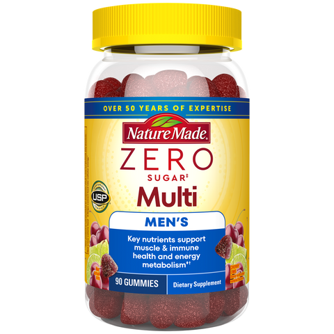 Zero Sugar‡ Men's Multivitamin Gummies