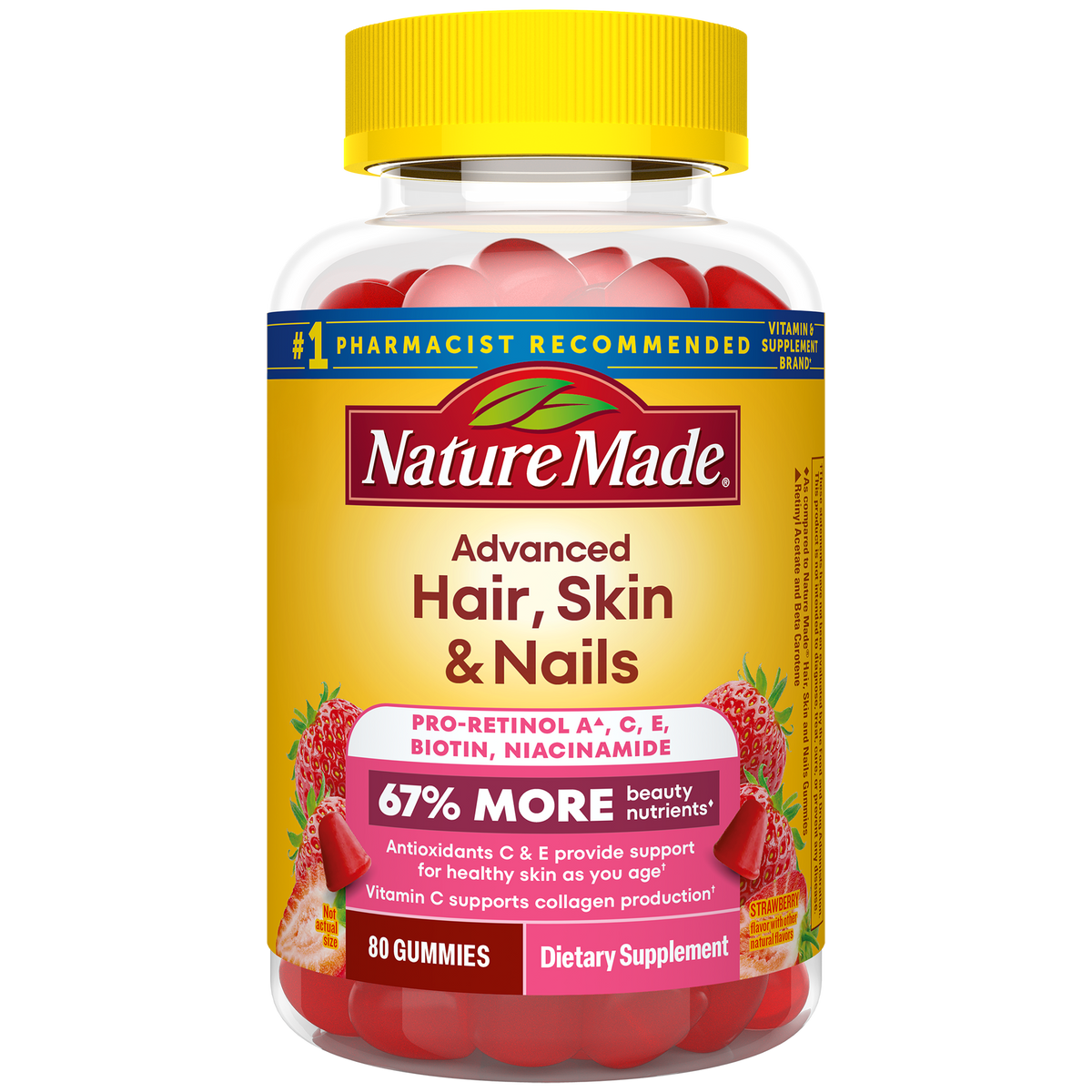 Advanced Hair, Skin & Nails Gummies