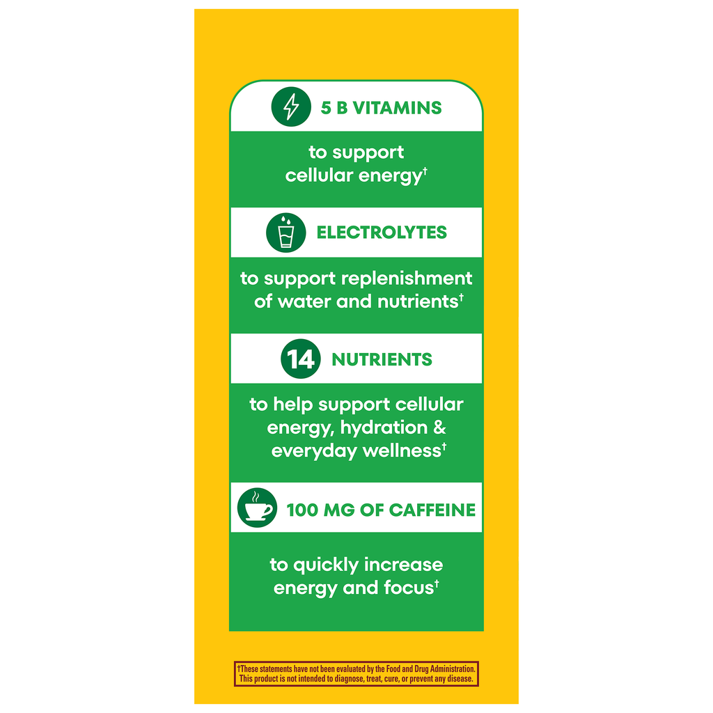 Zero Sugar‡ EnergyWell Drink Mix