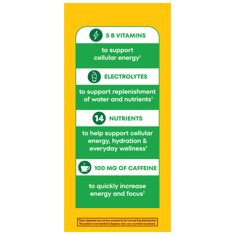 Zero Sugar‡ EnergyWell Drink Mix
