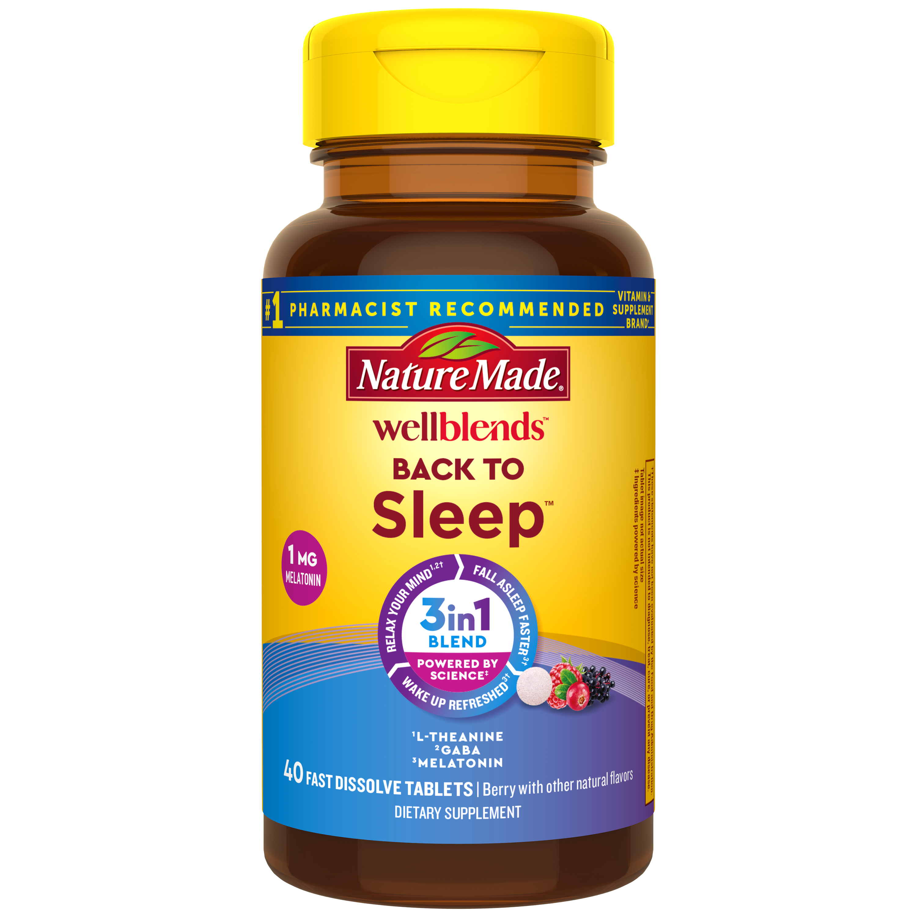 Wellblends™ Back to Sleep™ Fast Dissolve Tablets
