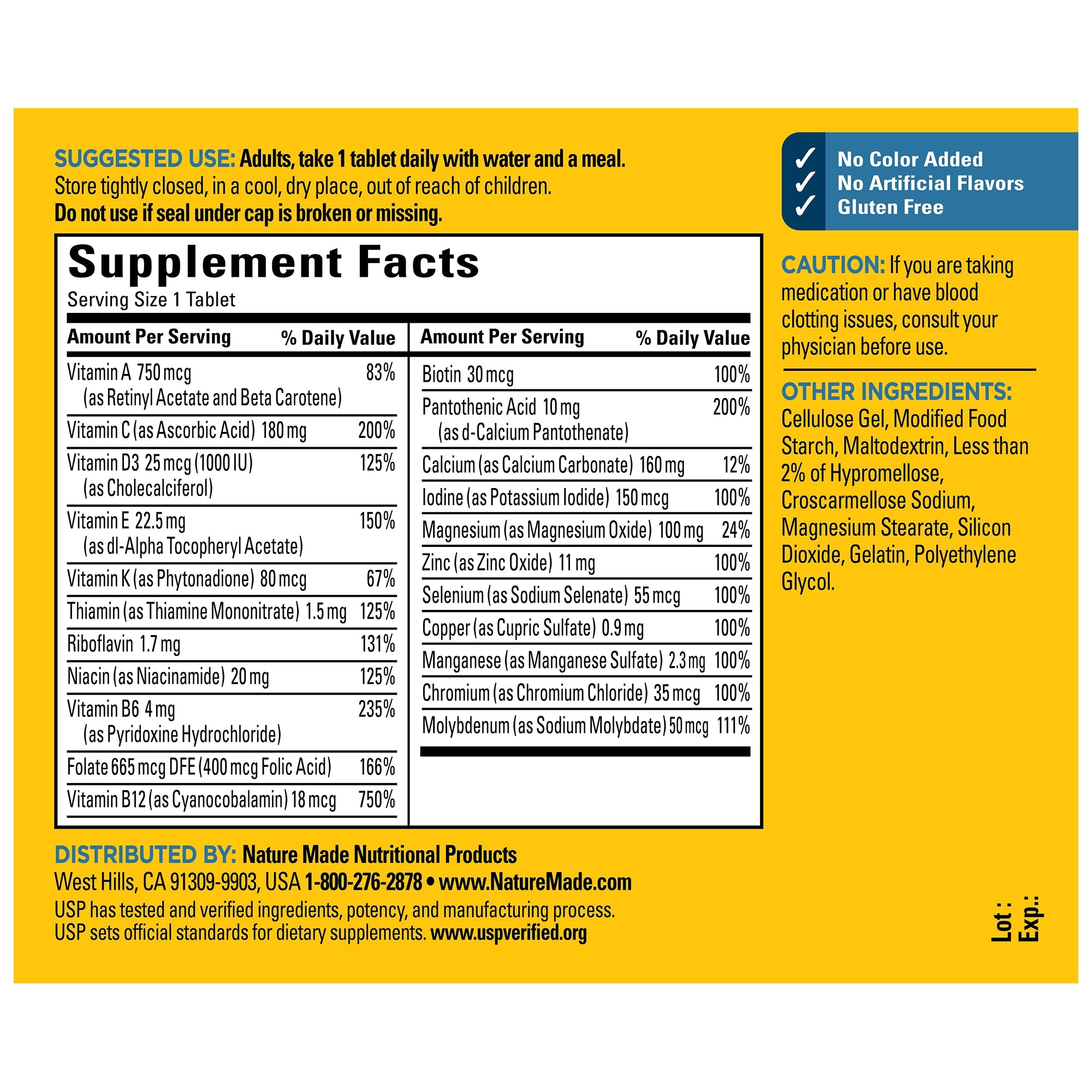 Men's Multivitamin Tablets