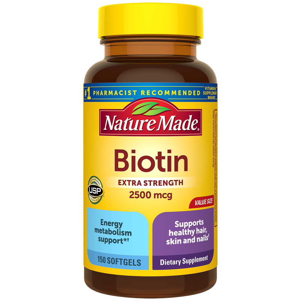 Biotin Extra Strength 2500 mcg Softgels