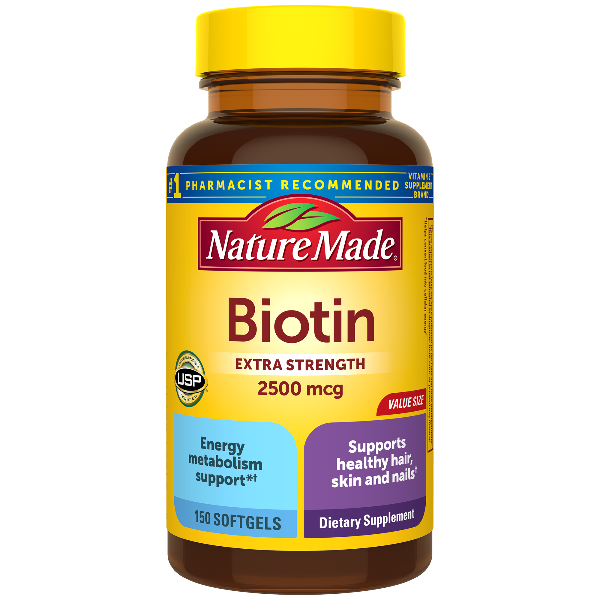 Biotin Extra Strength 2500 mcg Softgels