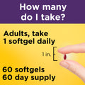 Hair-Skin-Nails‡ 2500 mcg Biotin Softgels