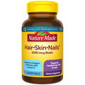 Hair-Skin-Nails‡ 2500 mcg Biotin Softgels