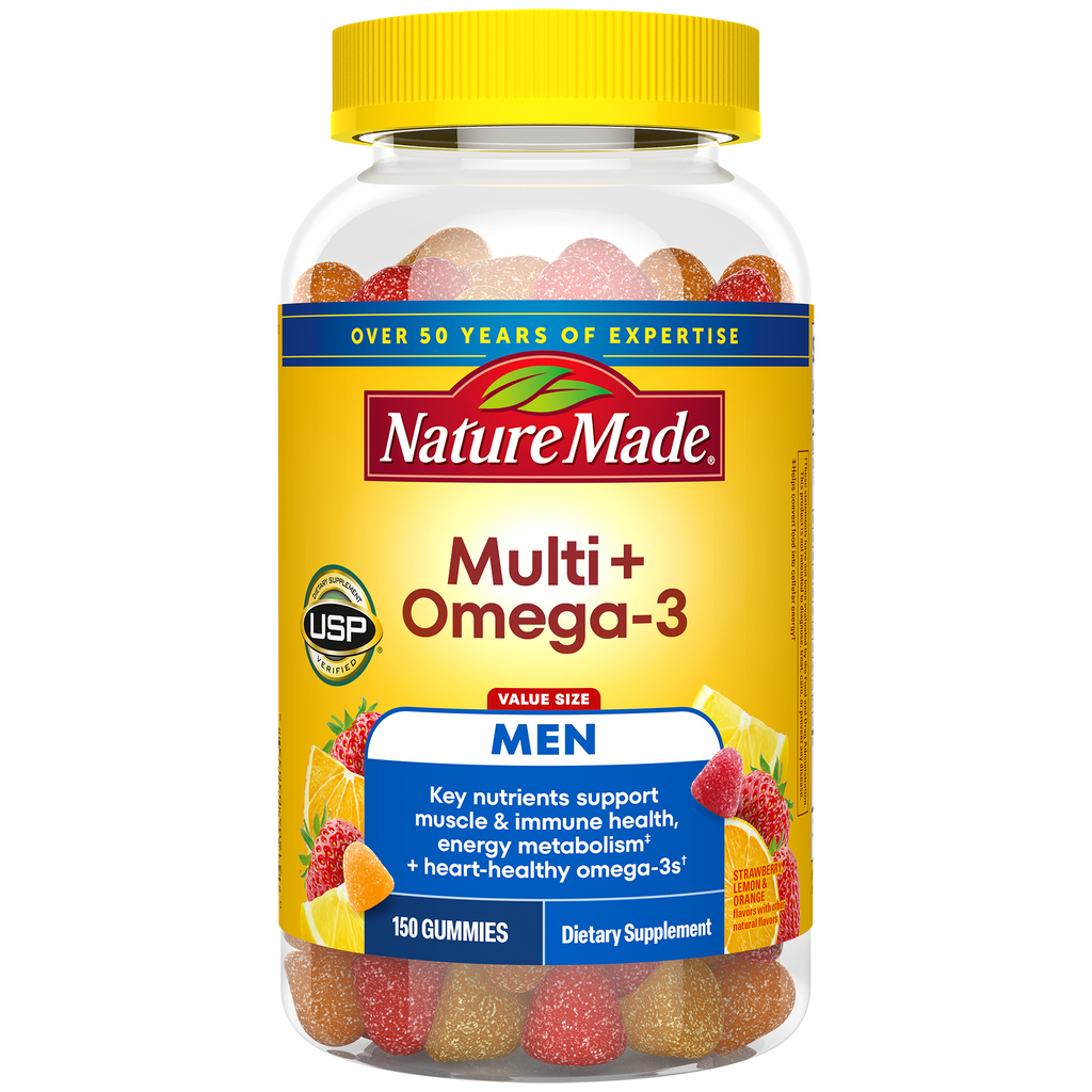 Men's Multi + Omega-3 Gummies