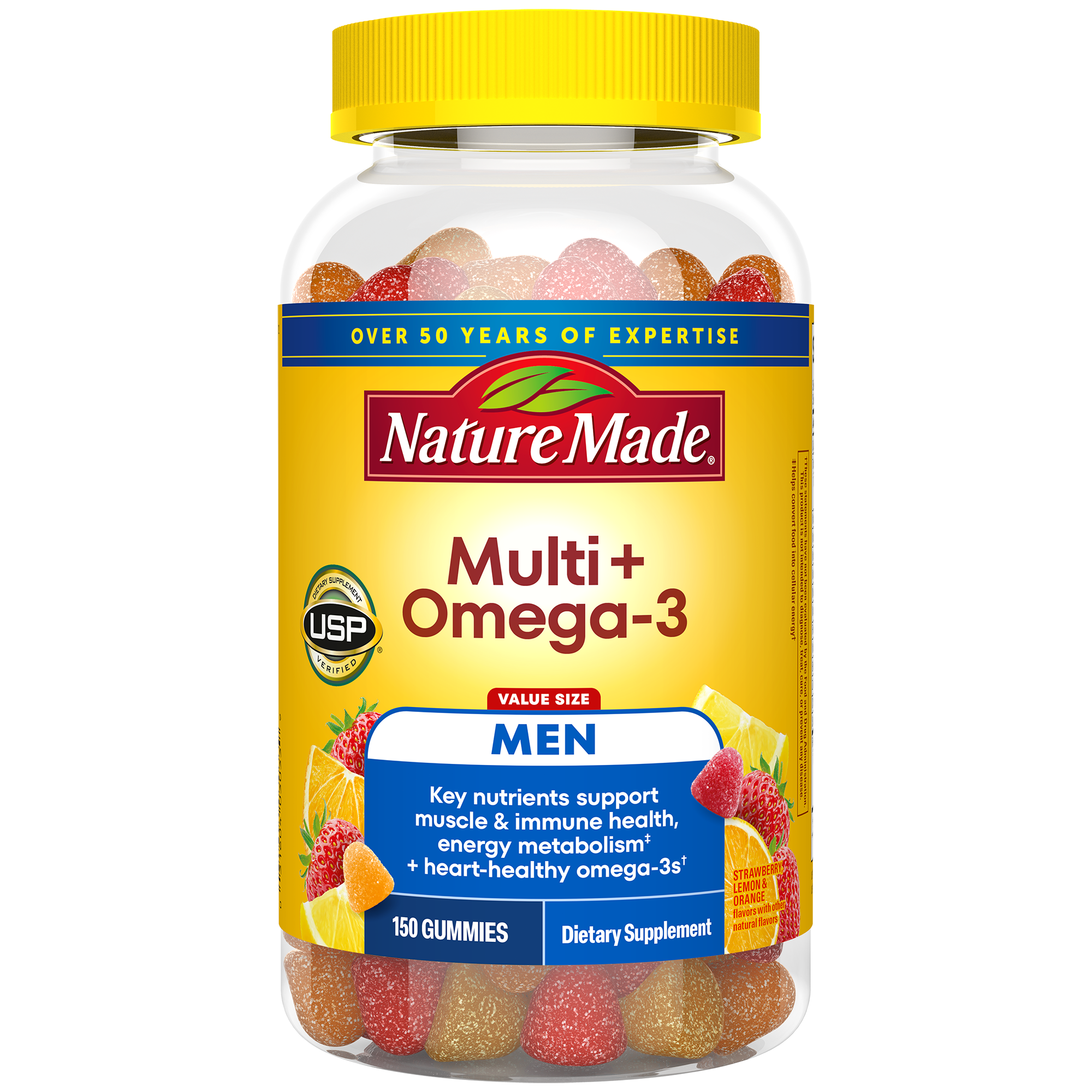 Men's Multi + Omega-3 Gummies