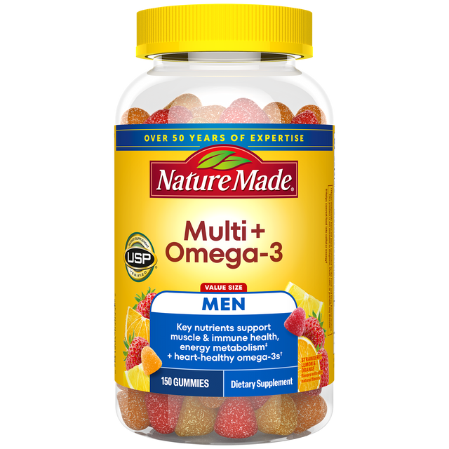Men's Multi + Omega-3 Gummies
