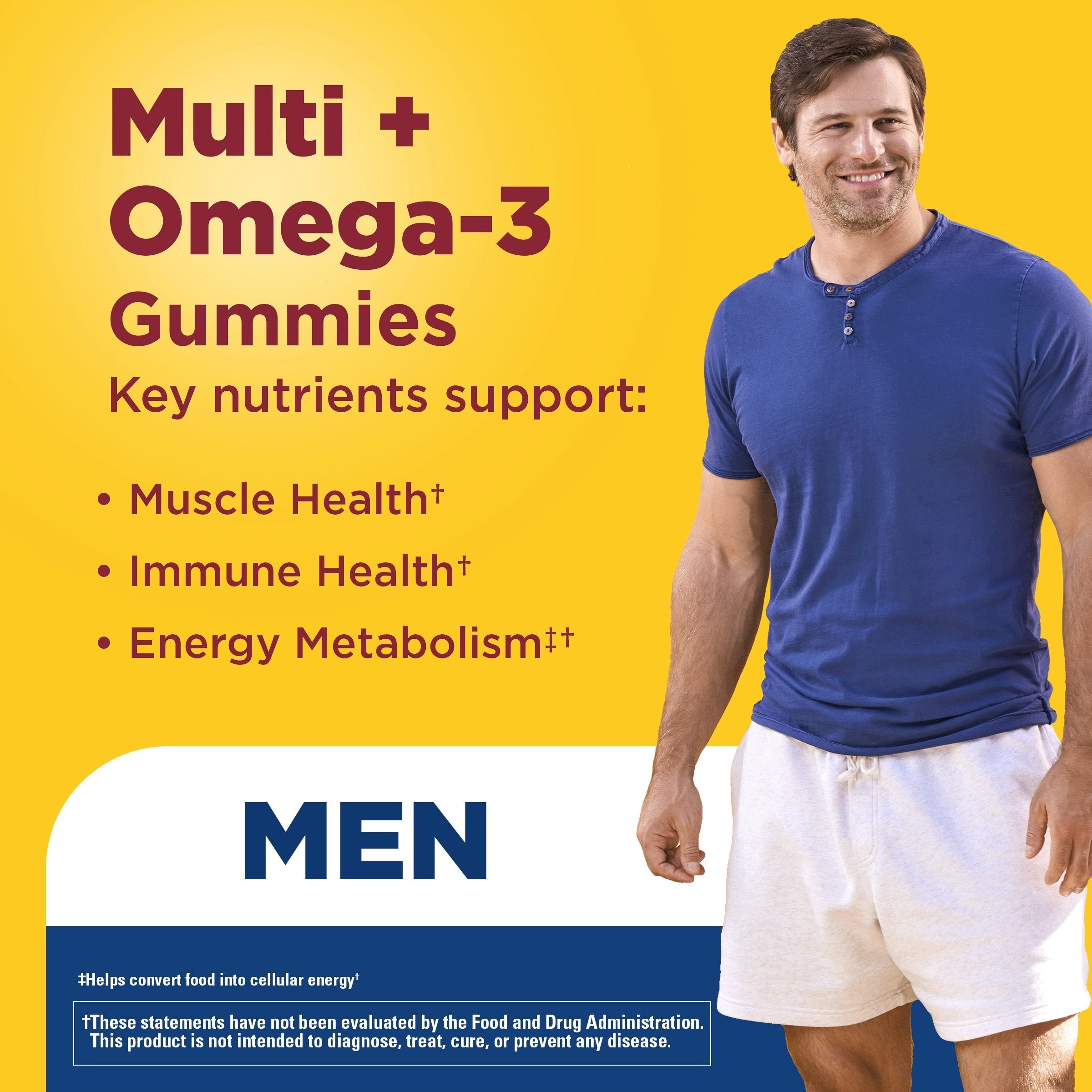 Men's Multi + Omega-3 Gummies