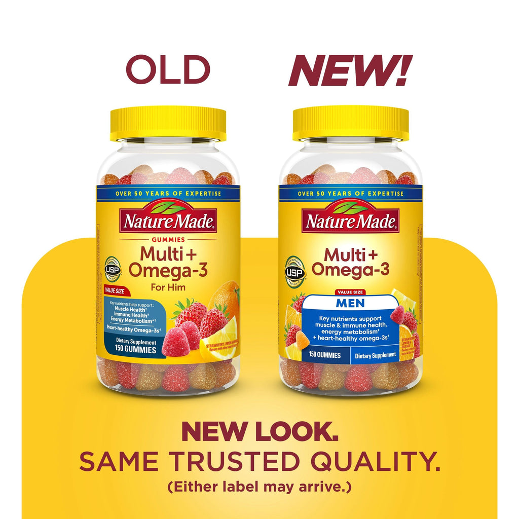 Men's Multi + Omega-3 Gummies