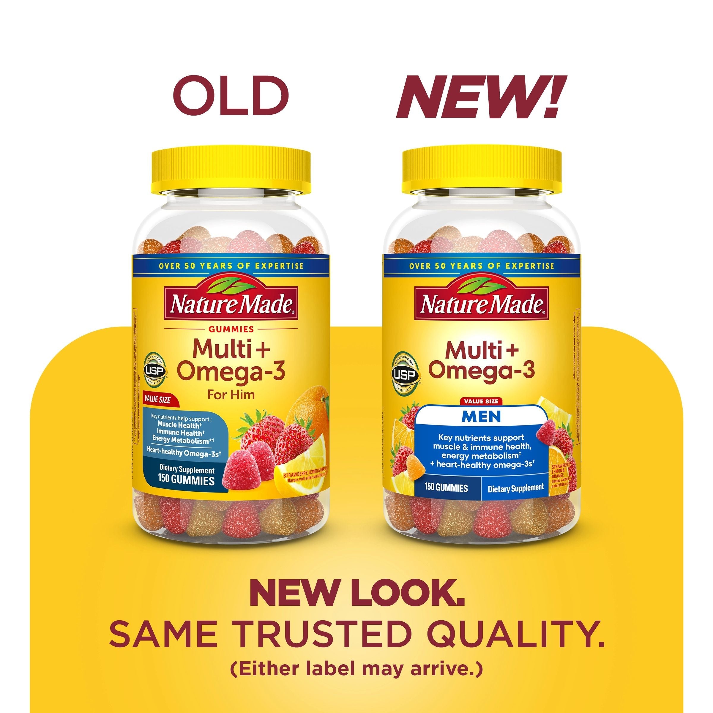Men's Multi + Omega-3 Gummies