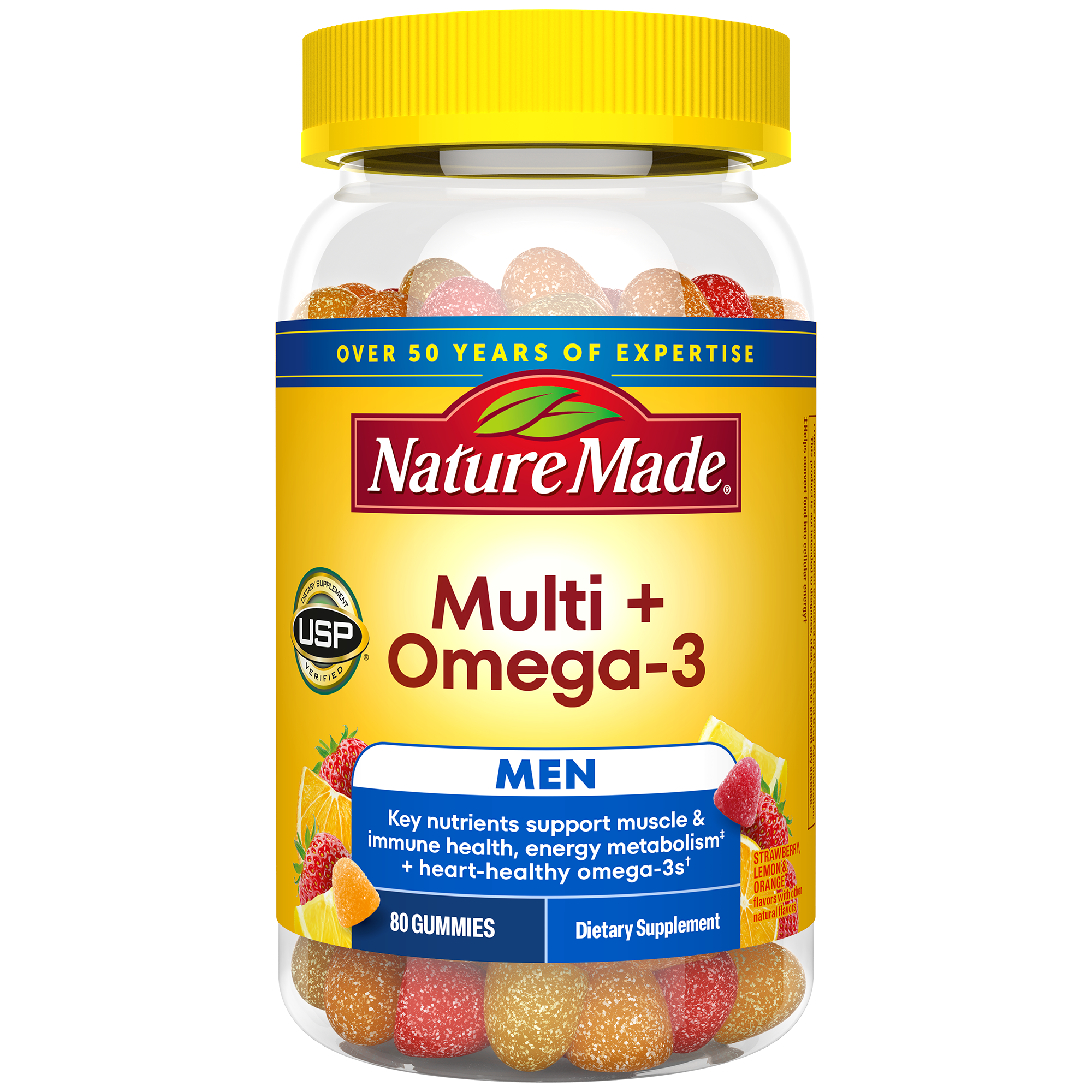 Men's Multi + Omega-3 Gummies