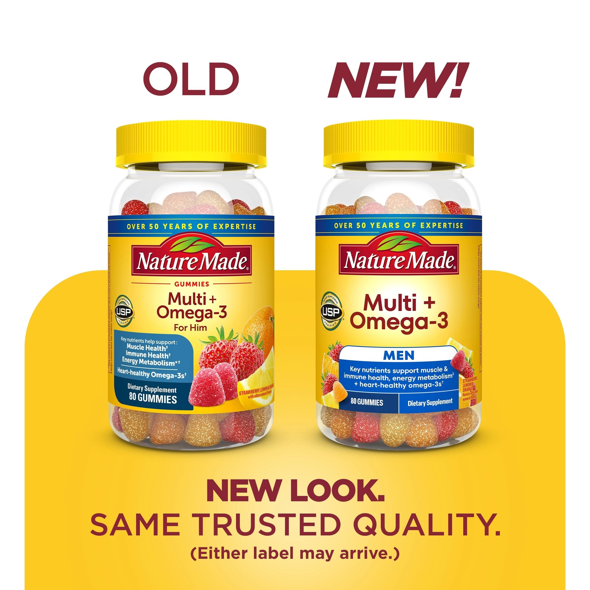Men's Multi + Omega-3 Gummies