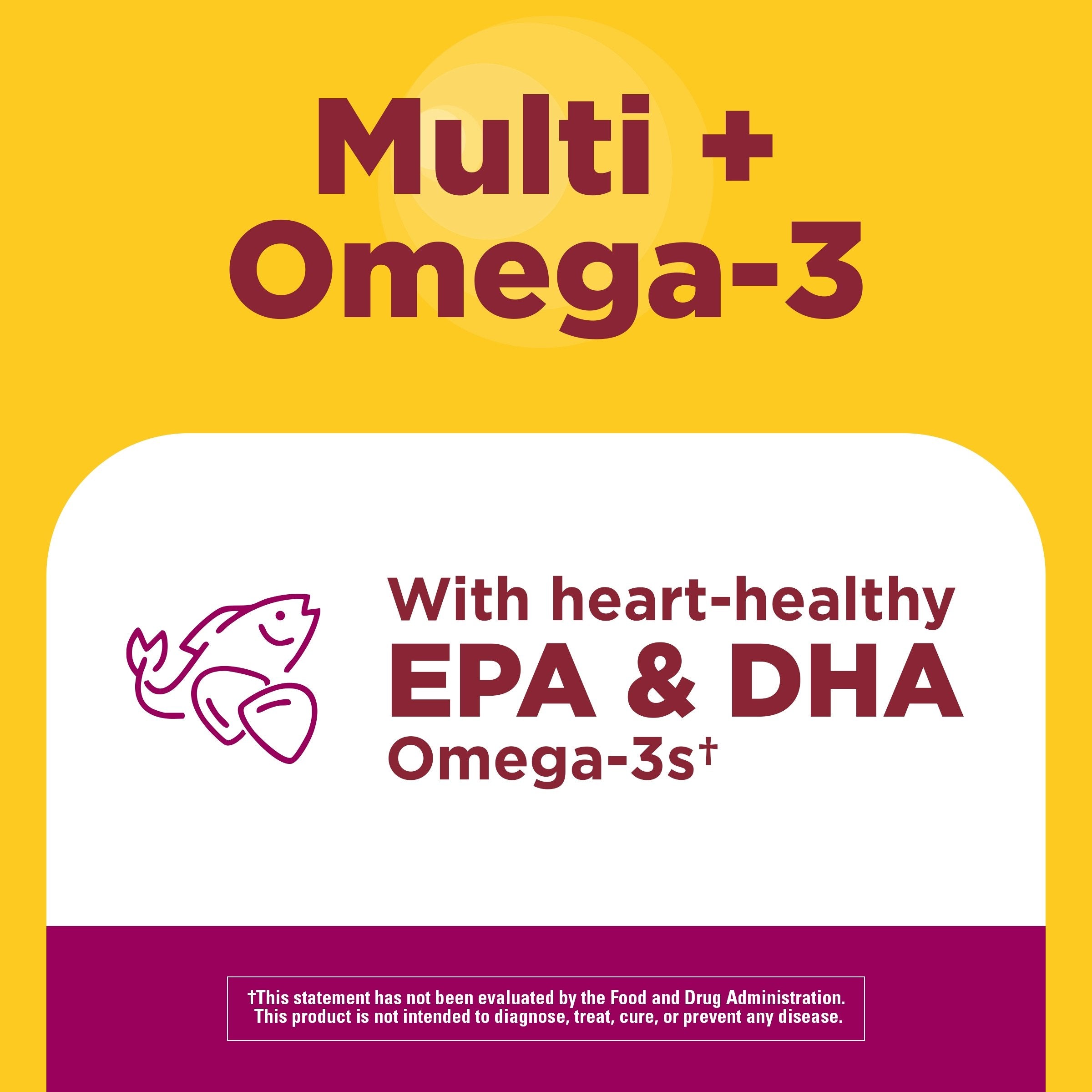 Women's Multivitamin + Omega-3 Gummies