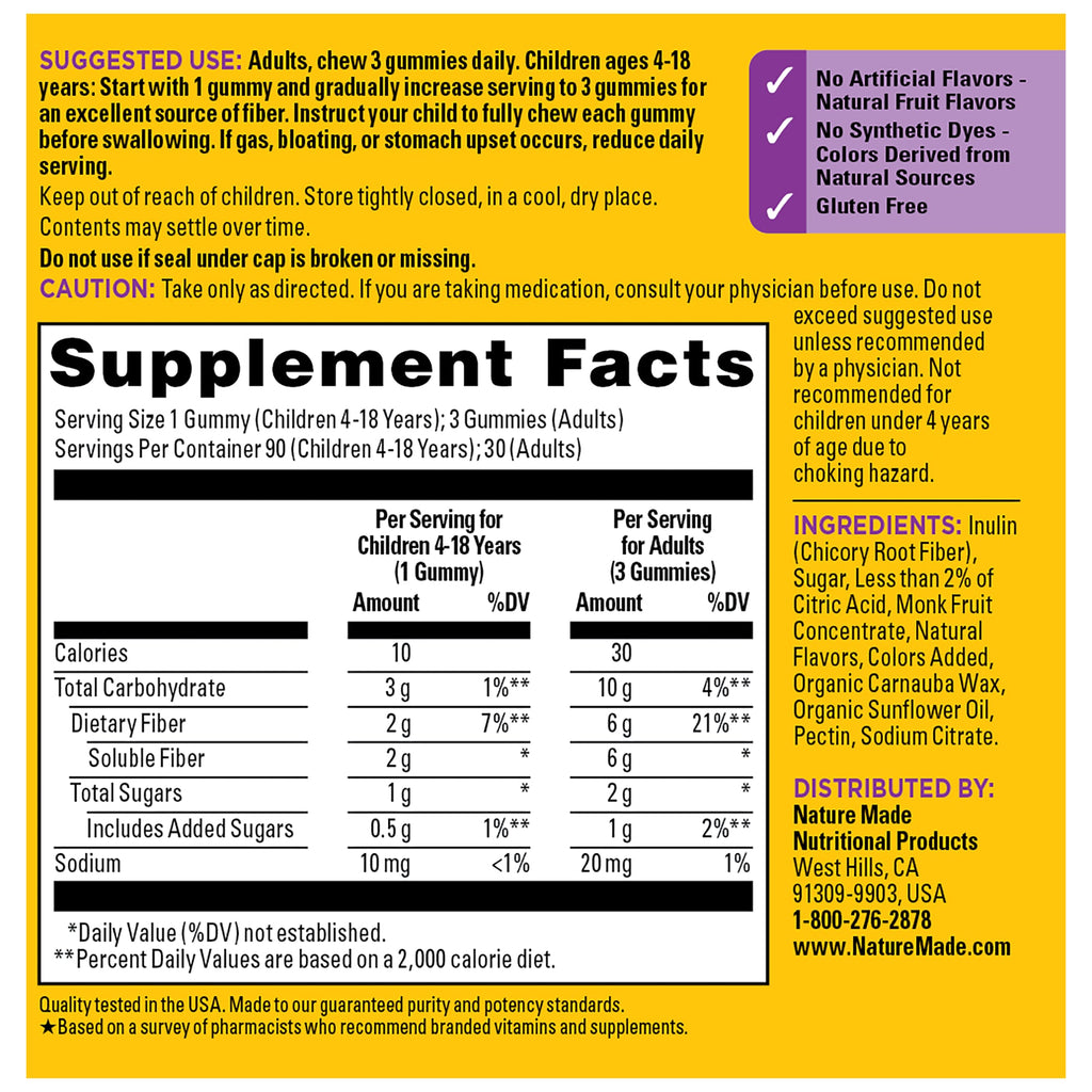Prebiotic Fiber Gummies
