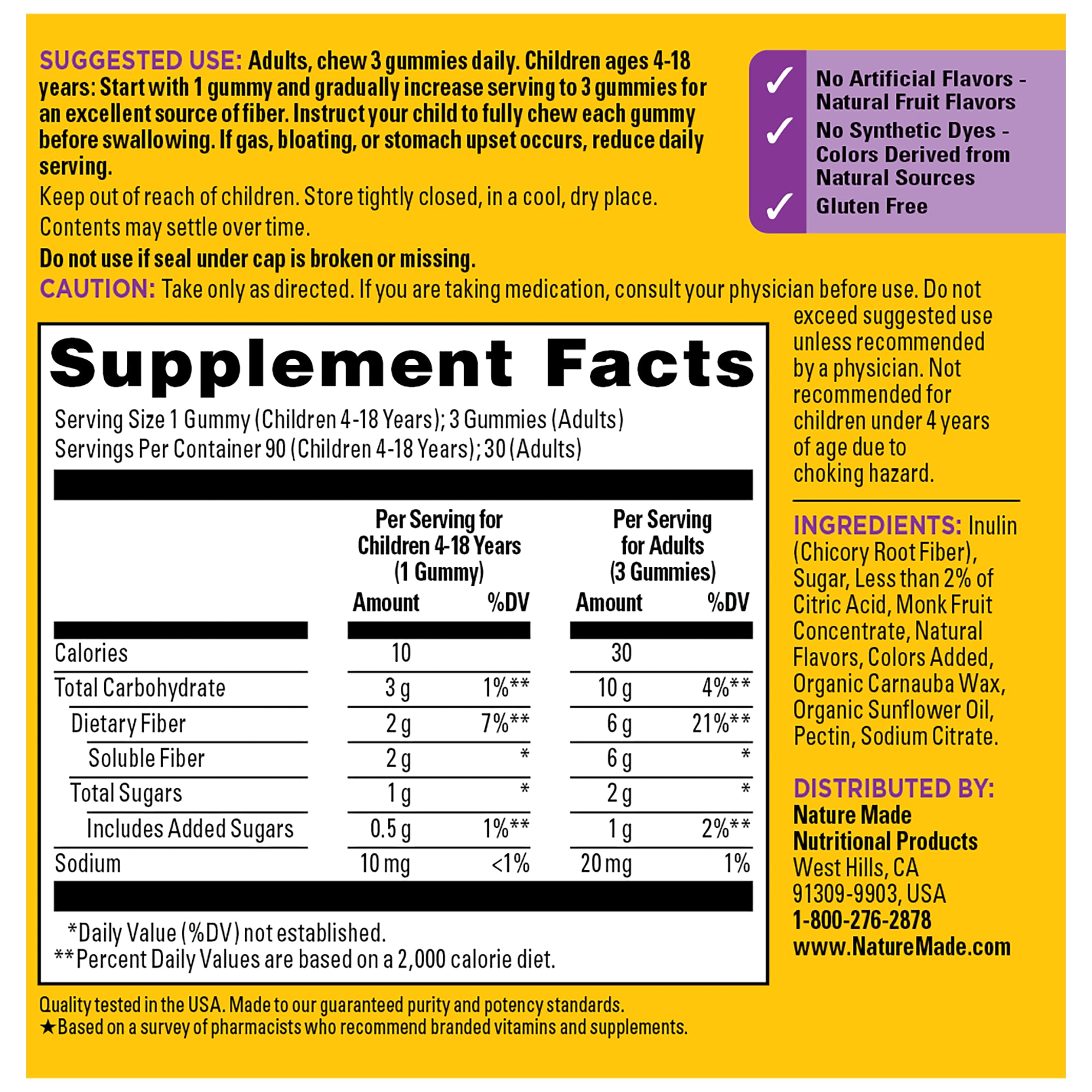 Prebiotic Fiber Gummies