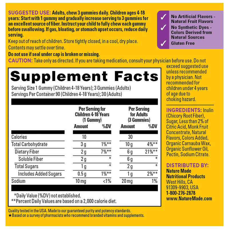 Prebiotic Fiber Gummies