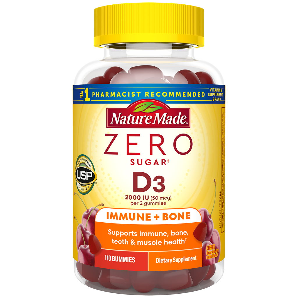 Zero Sugar Vitamin D3 Gummies