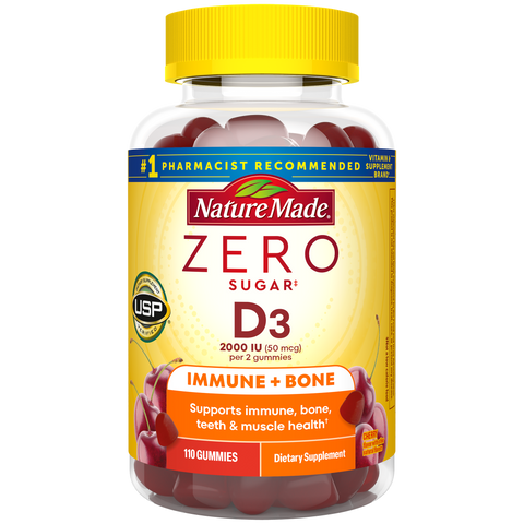 Zero Sugar Vitamin D3 Gummies