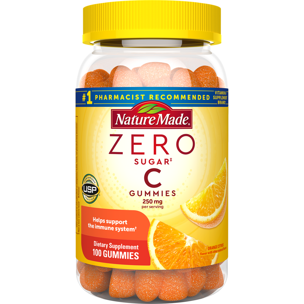 Zero Sugar‡ Vitamin C Gummies 250 Mg Per Serving
