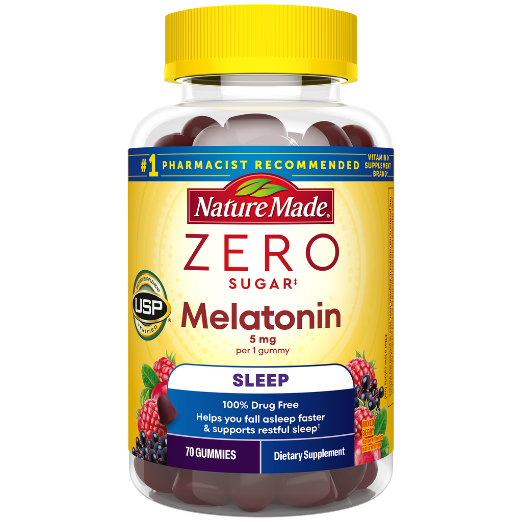 Zero Sugar‡ Melatonin Extra Strength 5 Mg Gummies
